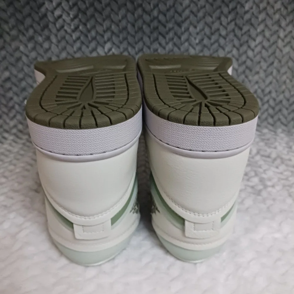 Nike Jordan 1 High Method of Make Medium Olive Women's Sneakers Shoes Size 8.5